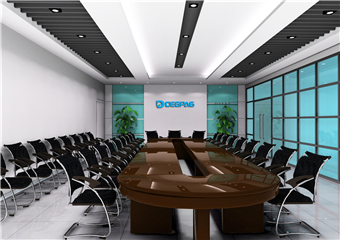 廠(chǎng)房大會(huì)議室一角裝飾