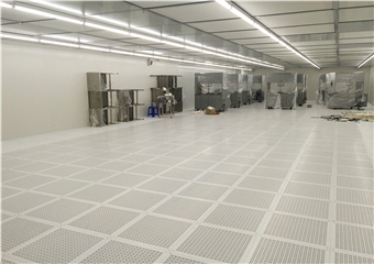 百級車間、鋁高架地板