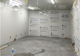 車(chē)間施工中