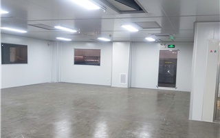 工程進度跟蹤：合成電器廠房裝修工程正在加緊施工中